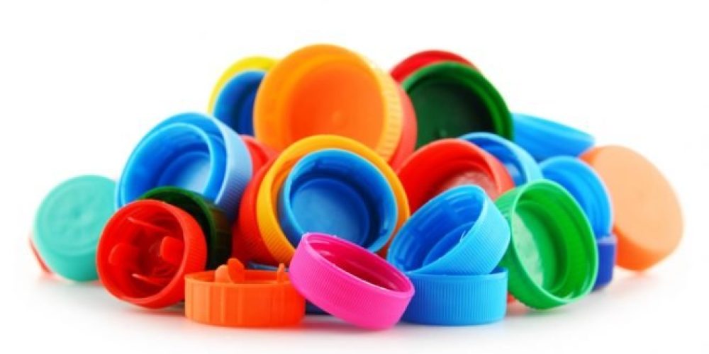 Recicla las tapas de plástico
